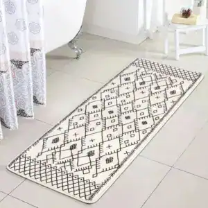 Alfombra de baño boho