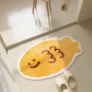 Alfombra de baño con dibujo de pez