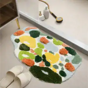 Alfombra de baño con formas