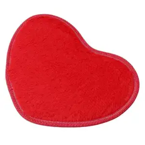 Alfombra de baño corazón