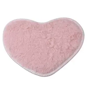 Alfombra de baño corazón