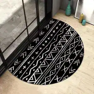 Alfombra de baño étnica