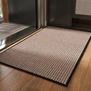 Alfombra de baño trenzada