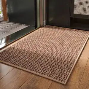 Alfombra de baño trenzada