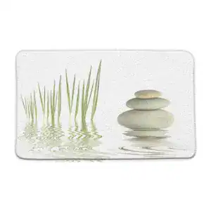 Alfombra de baño zen