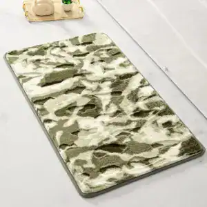 Alfombra esponjosa de baño