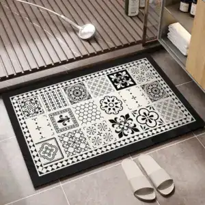 Alfombra vinílica de baño