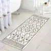 Alfombra de baño boho