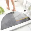 Alfombra de baño con forma de luna