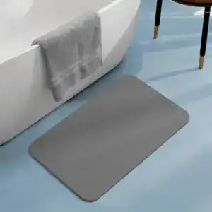 Alfombra de baño de piedra absorbente