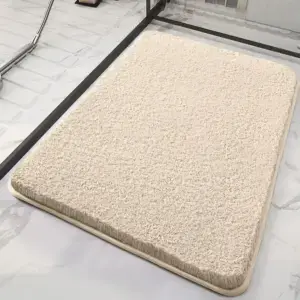 Alfombra de baño verde menta