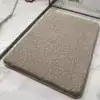 Alfombra de baño verde menta