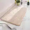 Alfombra de baño 60x90 efecto mármol