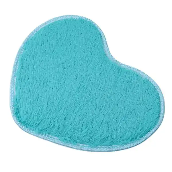Alfombra de baño corazón
