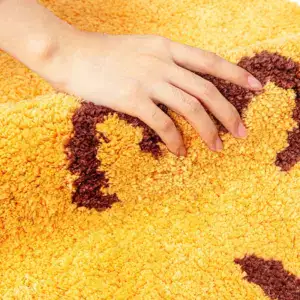 Alfombra de baño con dibujo de pez