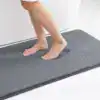 Alfombra de baño lavable