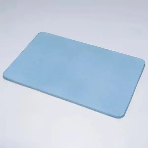Alfombra de baño de piedra que absorbe el agua