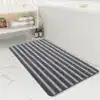 Alfombra de baño de rayas
