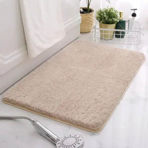 Alfombra para salir del baño